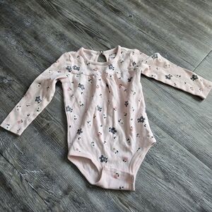 18M Girls Floral Pink Kids One Piece